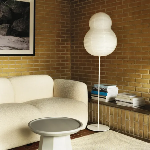 Puff Bubble Vloerlamp Wit