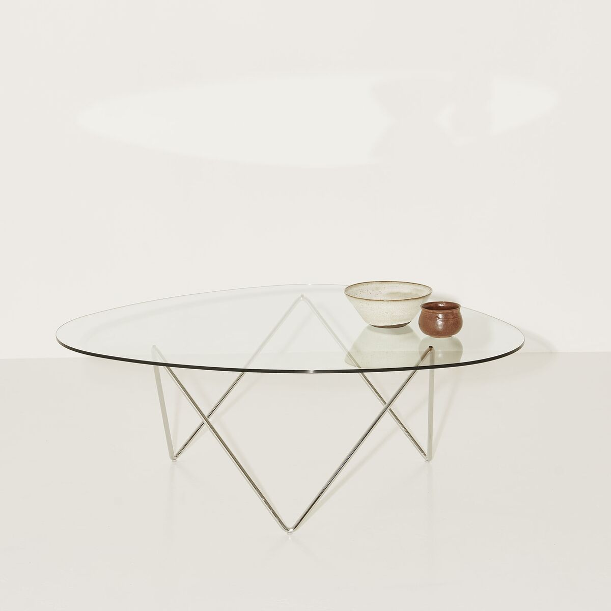 Pedrera Couchtisch Chrom