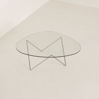 Pedrera Couchtisch Chrom