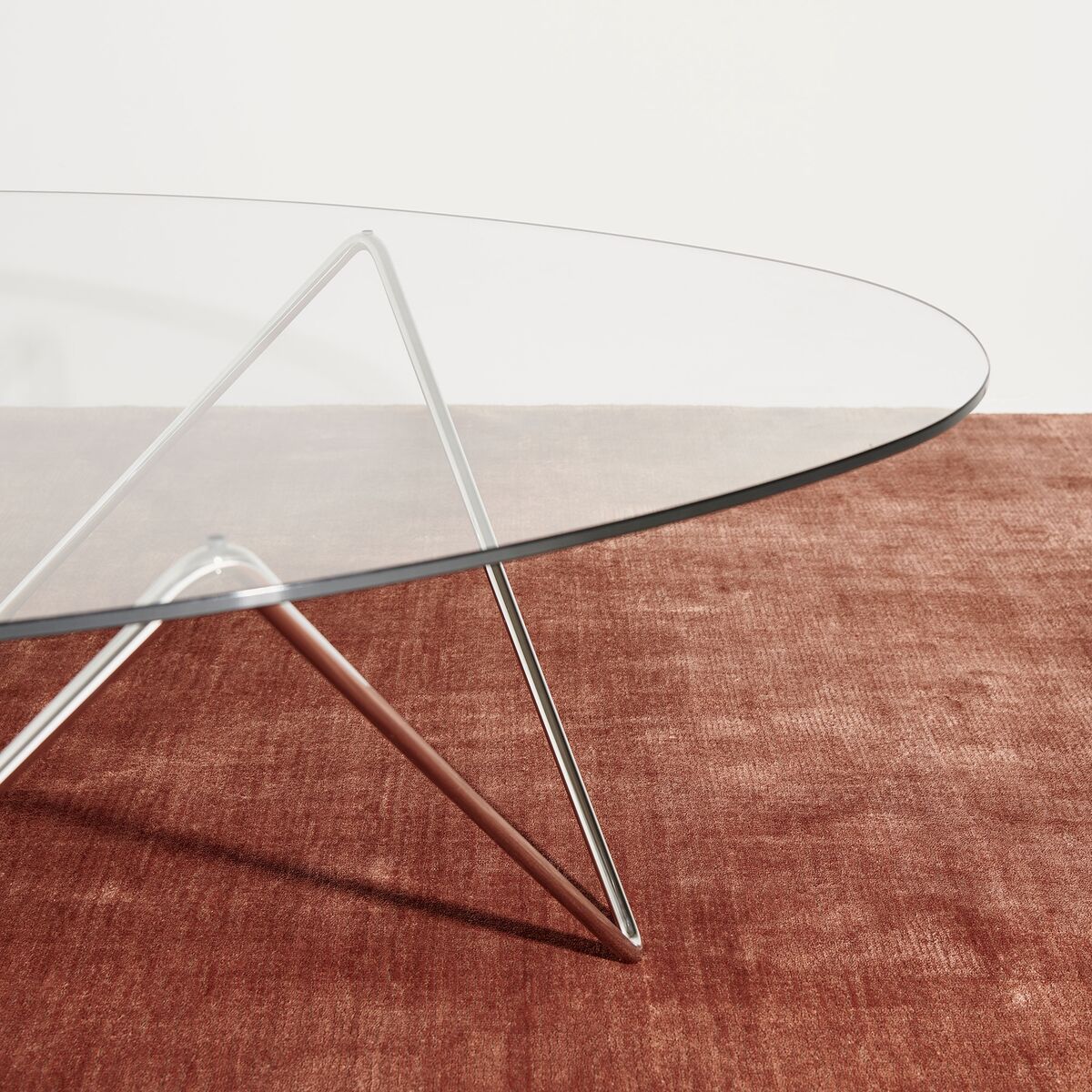 Pedrera Couchtisch Chrom