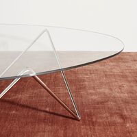 Pedrera Couchtisch Chrom