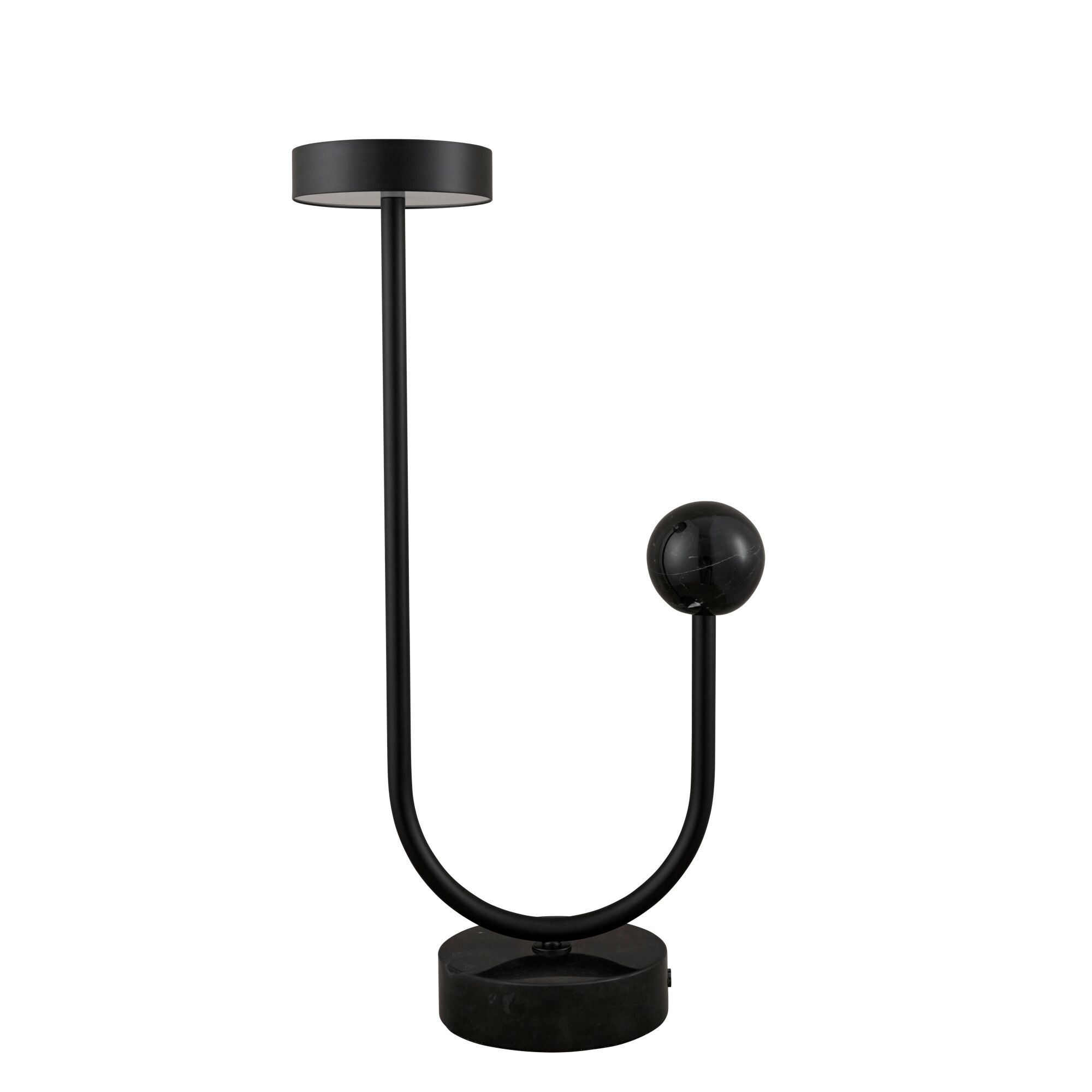 GRASIL Bordslampa Svart