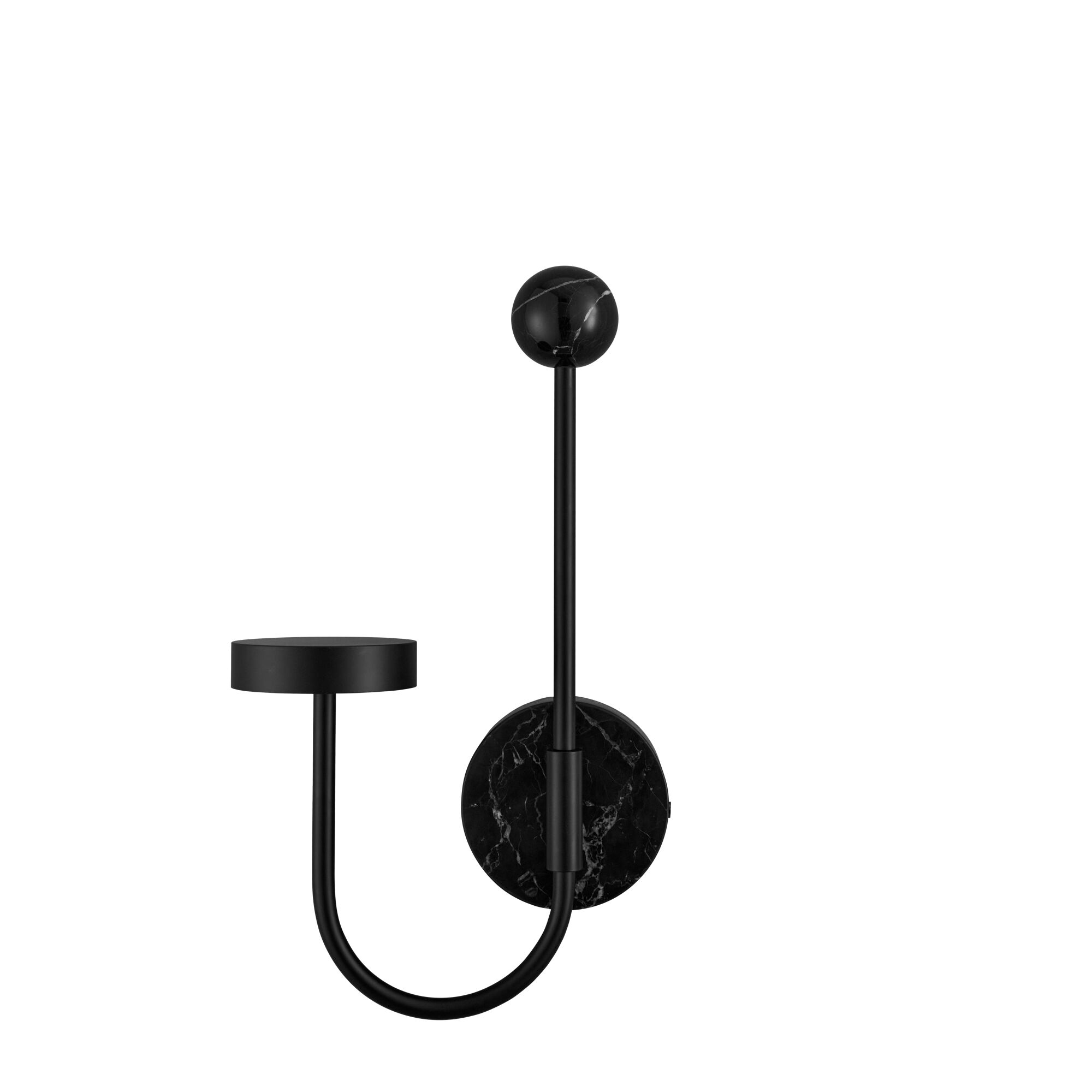 GRASIL V&auml;gglampa Svart