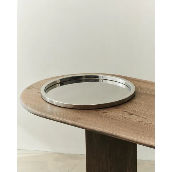 Metal Serving Platter Stainless Steel