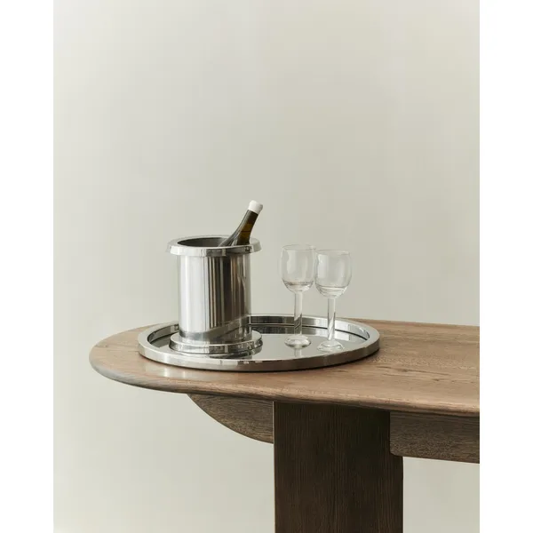Metal Serving Platter Stainless Steel