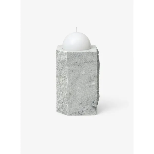 Gallery Object Stone Candlestick High Green Viena Marble