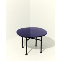 Carmel Coffee Table 60x60 Pacific Blue