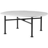 Table Basse Carmel 75x75 Palourde Blanc