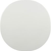 Table Basse Carmel 75x75 Palourde Blanc