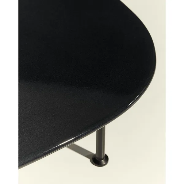Carmel Couchtisch 87,5x70 Mitternachtsschwarz