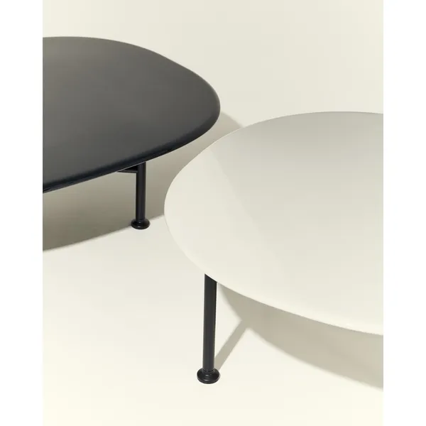 Carmel Couchtisch 87,5x70 Mitternachtsschwarz