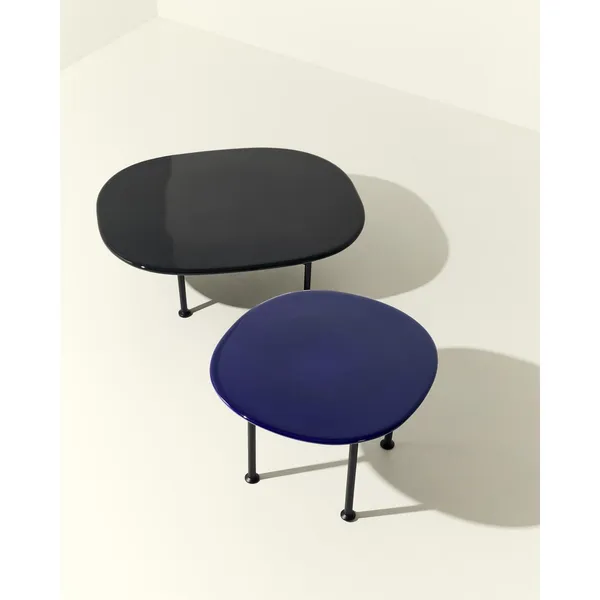 Carmel Couchtisch 87,5x70 Mitternachtsschwarz