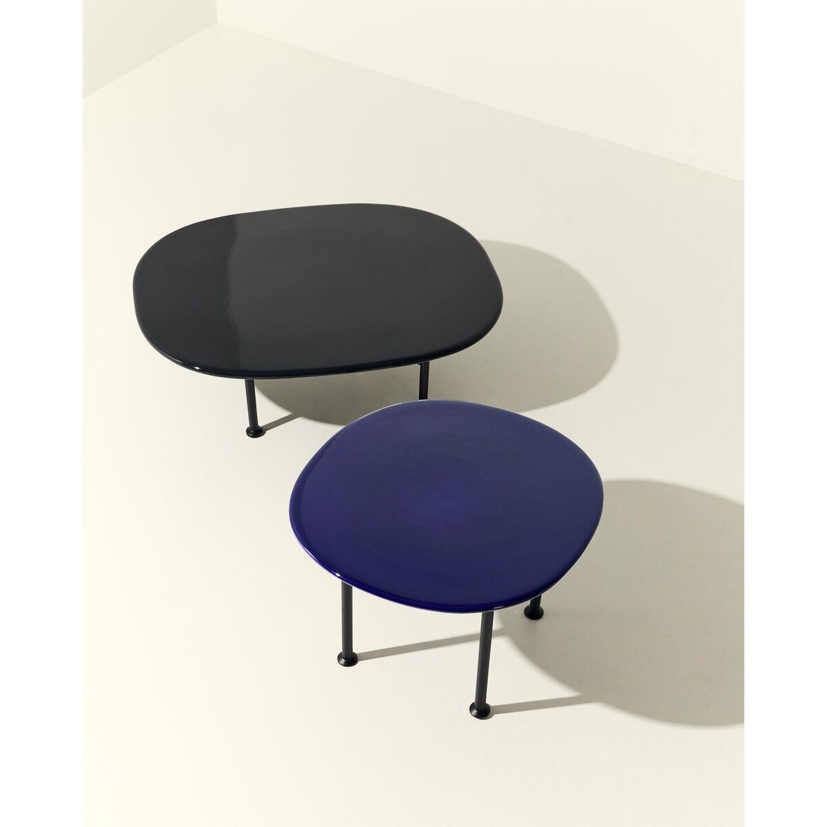 Carmel Couchtisch 87,5x70 Mitternachtsschwarz
