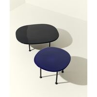 Carmel Couchtisch 87,5x70 Mitternachtsschwarz