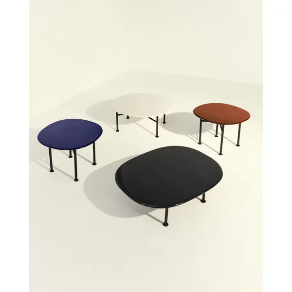 Carmel Couchtisch 87,5x70 Mitternachtsschwarz