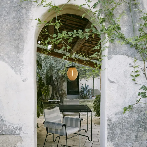 Silla De Comedor Tropique Con Flecos Blanco/Leslie 06