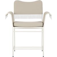 Silla De Comedor Tropique Con Flecos Blanco/Leslie 12