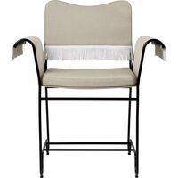 Chaise Tropique à Franges Noir/Leslie 12