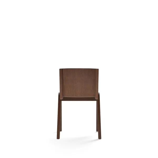 Ready Dining Chair Red Stained Oak