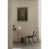 Ready Dining Chair Red Stained Oak