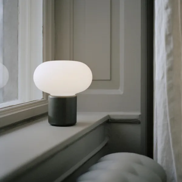 Karl-Johan Transportable Lampe Waldgrün