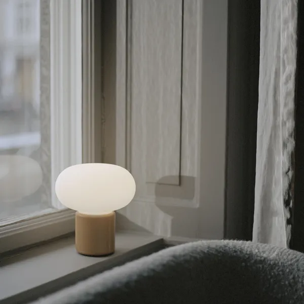 Karl-Johan Transportable Lampe Ockergelb