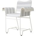 White / Leslie Stripe 20