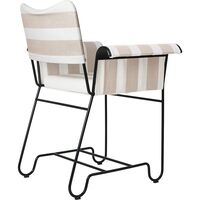 Tropique Dining Chair Black/ Leslie Stripe 40