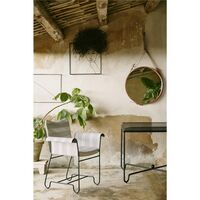 Tropique Dining Chair Black/ Leslie Stripe 20