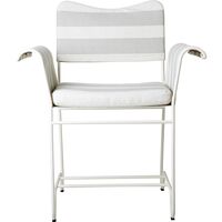 Tropique Eettafelstoel Wit/ Leslie Stripe 20
