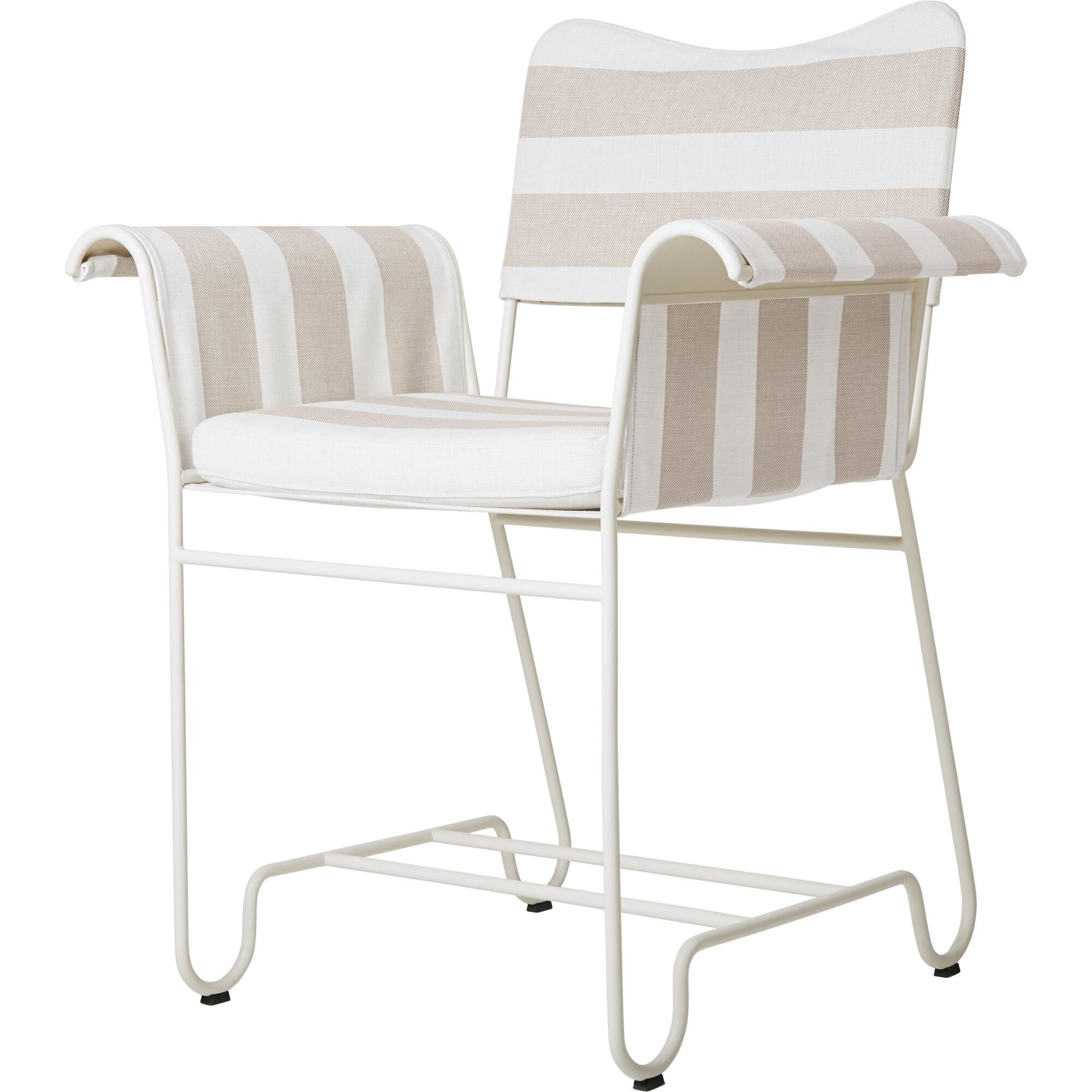 Tropique Spisestol Hvit/ Leslie Stripe 40