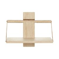 Regal Holzwand Klein Eiche