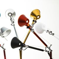 Tolomeo Micro Table Lamp Red