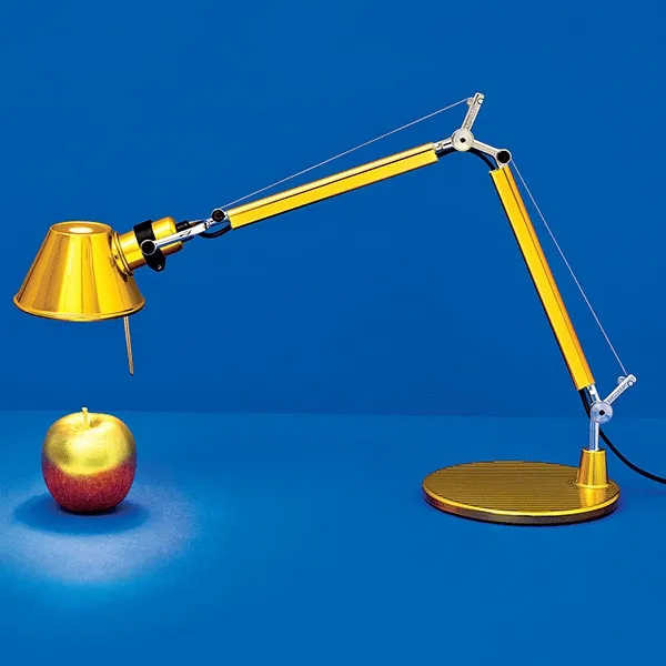 Tolomeo Micro Table Lamp Gold Limited Edition