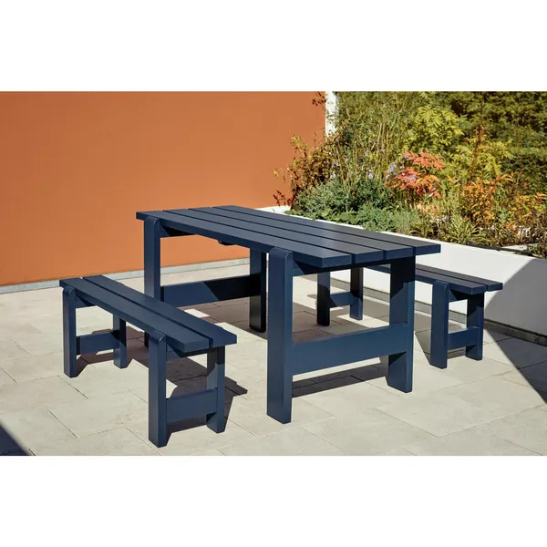 Weekday Table L180 Steel Blue
