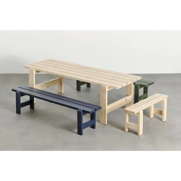 Weekday Bench L111 x H45 Lacquered Pine