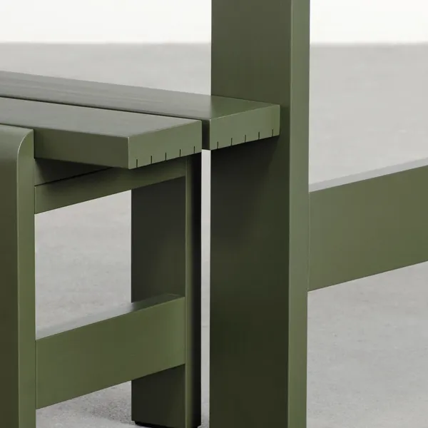 Weekday Bench L111 x H45 Olive