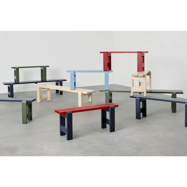 Weekday Bench L140 x H45 Lacquered