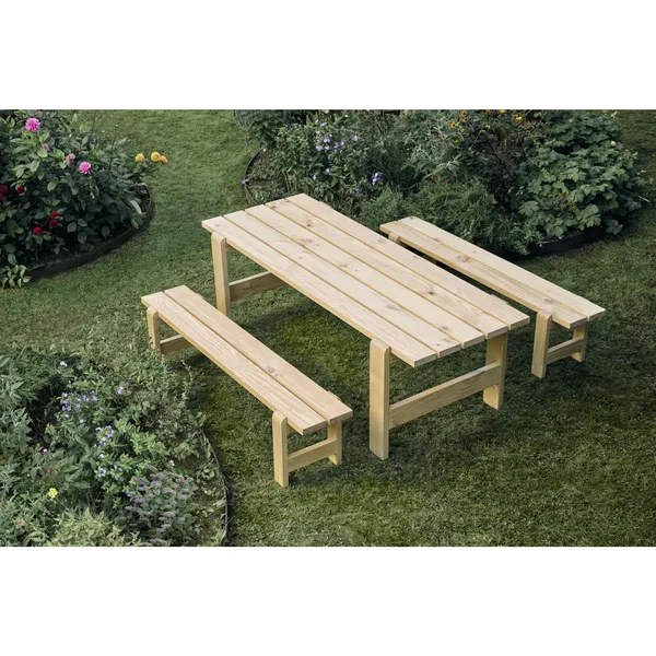 Weekday Bench L190 x W32 x H45 Lacquered Pine