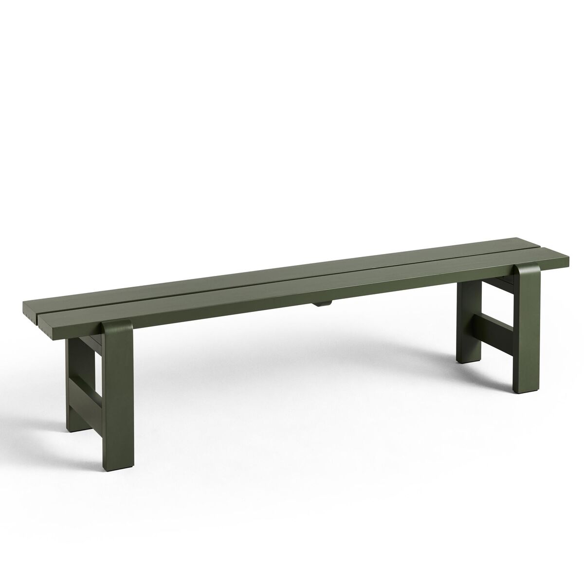 Weekday Bank L190 x B32 x H45 Olive