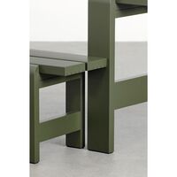 Weekday Bank L190 x B32 x H45 Olive
