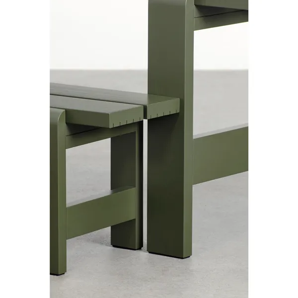 Weekday Bench L190 x W32 x H45 Olive
