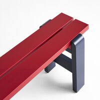 Weekday Bench Duo Weinrot/Stahlblau