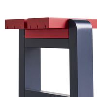 Weekday Bench Duo Weinrot/Stahlblau