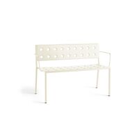 Balcony Dining Bench with Armrest Chalk Beige