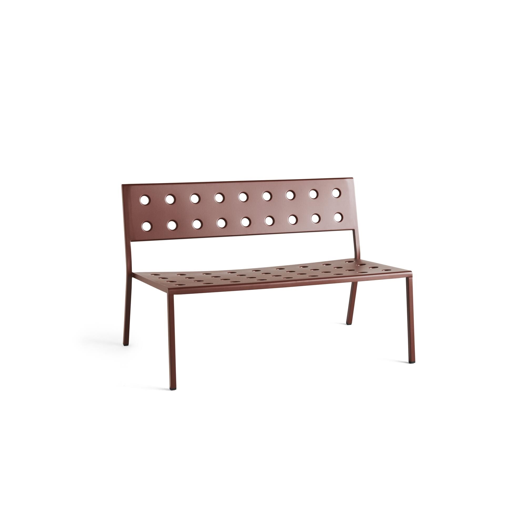 Balcony Lounge Bænk Iron Red