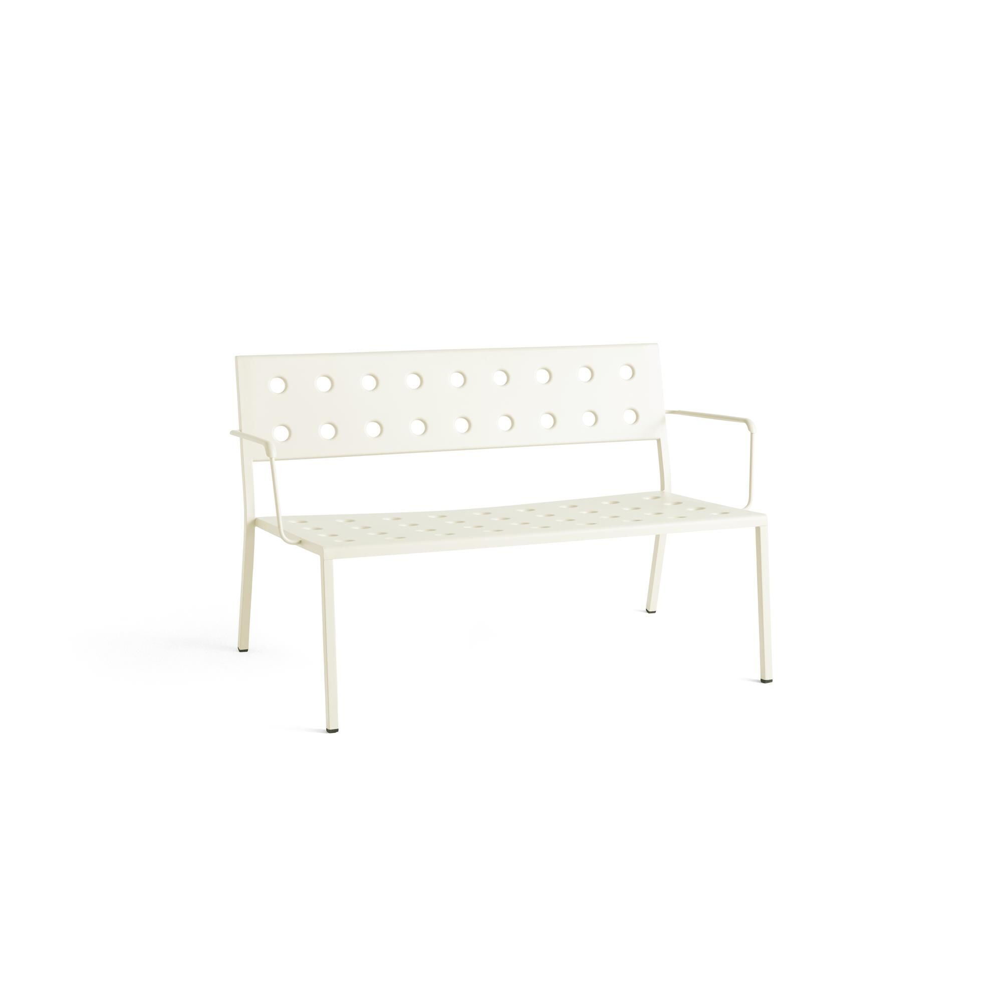 Balcony Lounge Bænk med Armlæn Chalk Beige