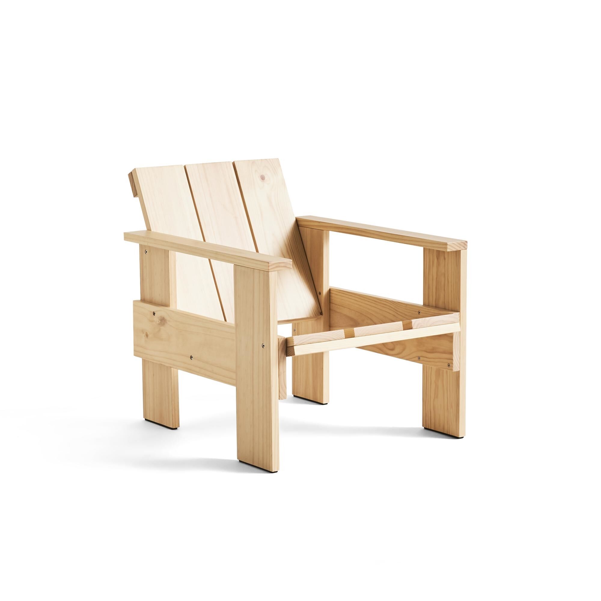 Crate Lenestol Lakkert Furu
