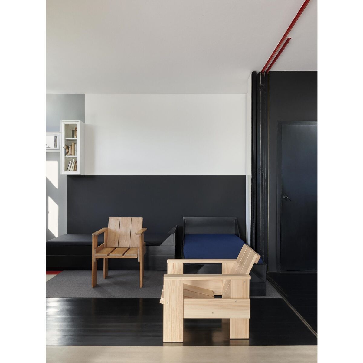 Fotel Crate Lakierowana Sosna