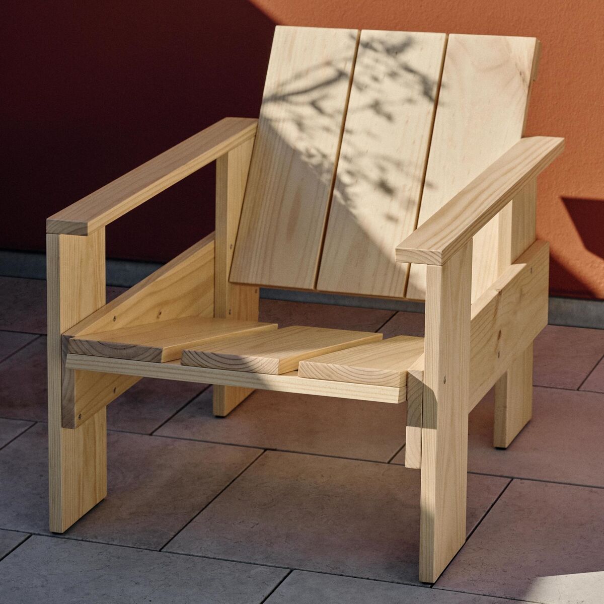 Fotel Crate Lakierowana Sosna